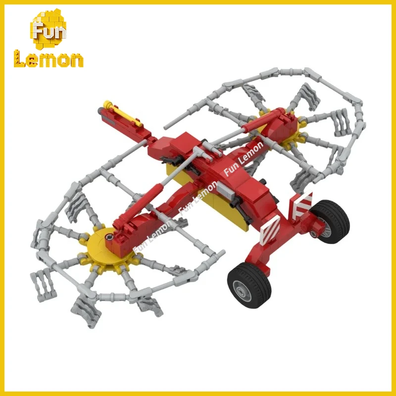 Pastoral Tractors Expansion Pack Building Blocks MOC Complete Farm Car Supplementary Components DIY Assembly