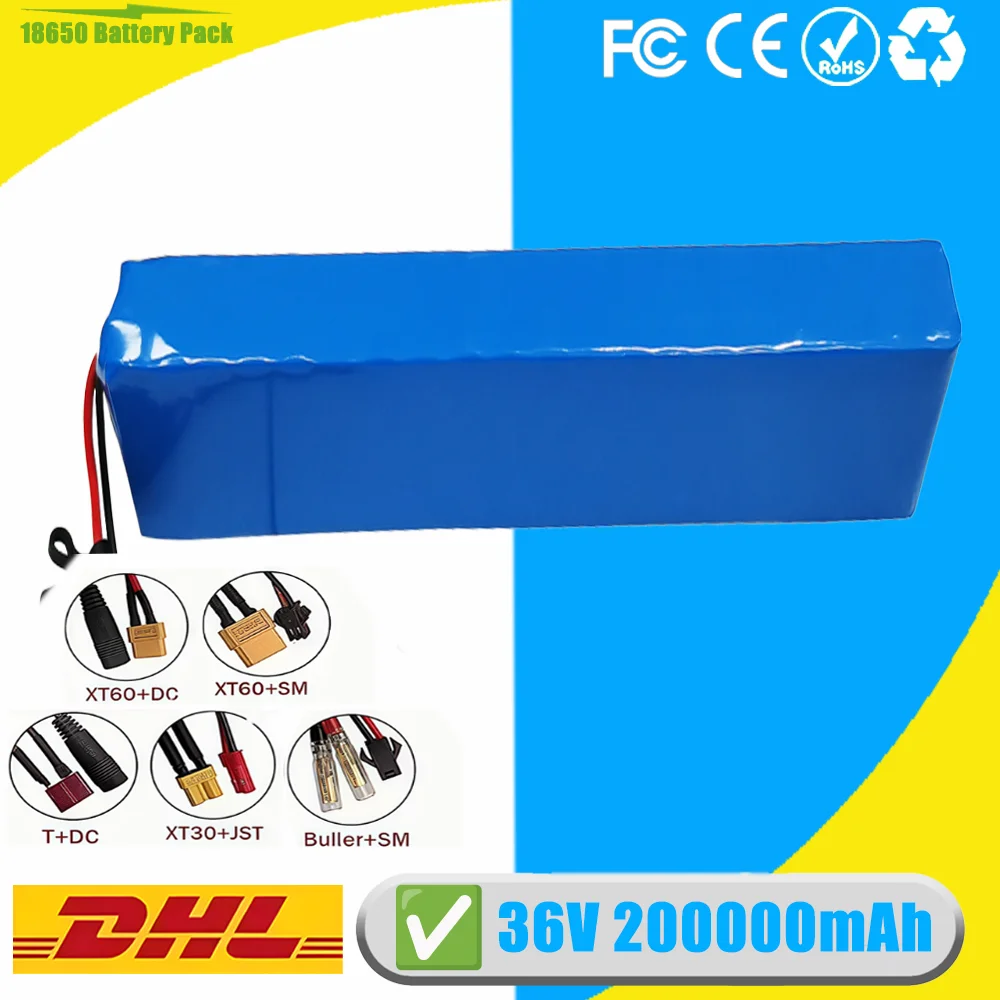 

36V 20Ah Electric Scooter Lithium 20.0Ah/14.0Ah/12.0Ah/10.4Ah Suitable for most foldable electric scooters on the market 18650