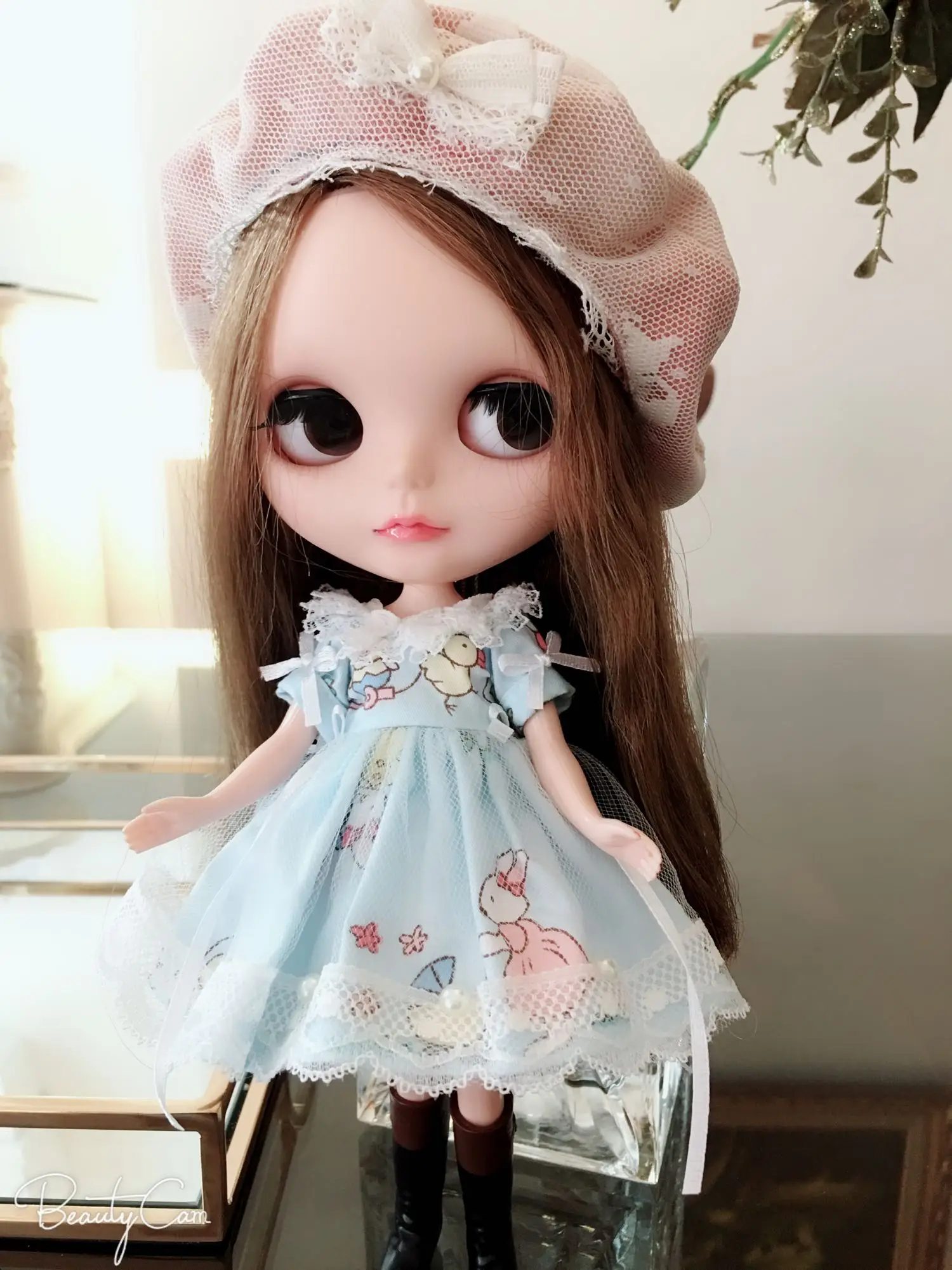 

Blythe dress 1/6 bunny dress 30cm bjd toy cloth (Fit for Pullip,Ob24, Licca)