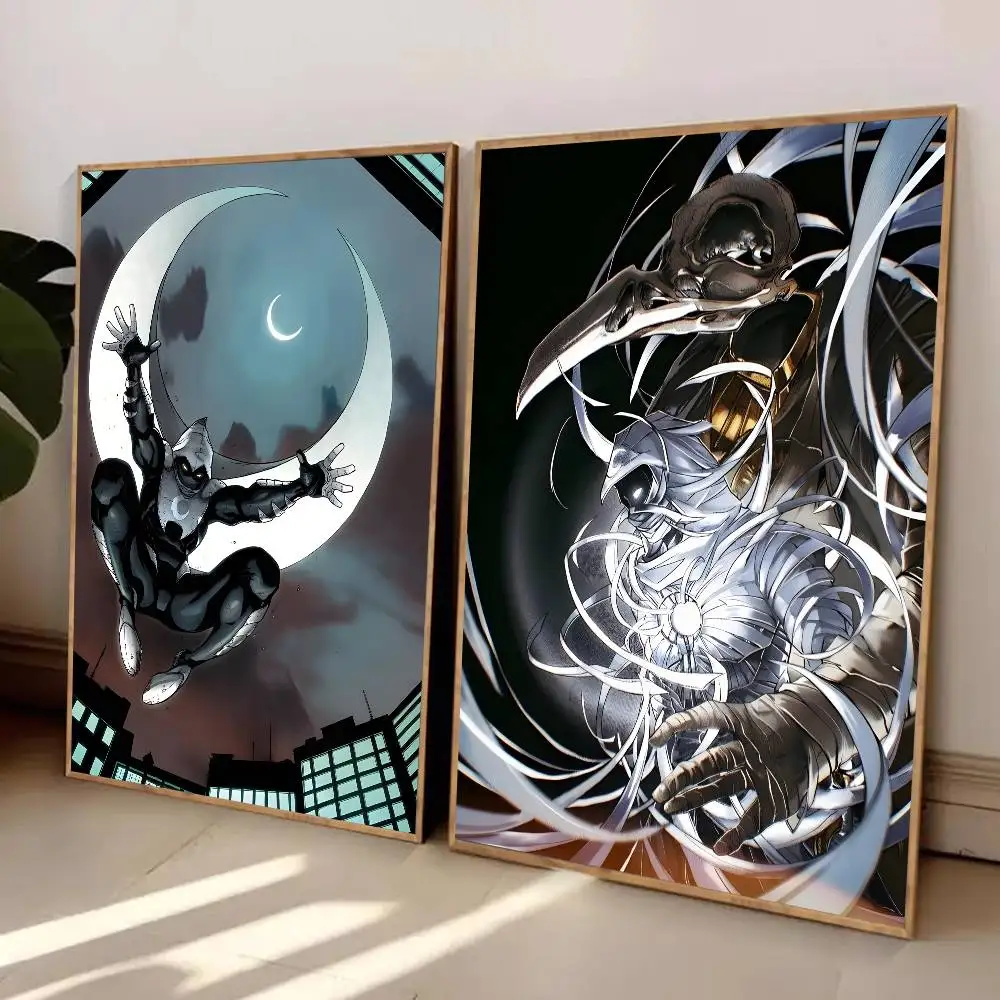 ملصق Anime Moon G-Knight-D لا يتطلب أوراق الحفر ولا علامات يمكن تطبيق ملصقات ذاتية اللصق على أي سطح