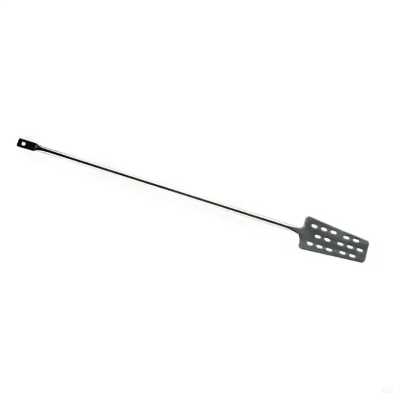 50LB 60.5cm Stainless Steel Wine Tun Mixing Stirrer Paddle Homebrew with 15Holes