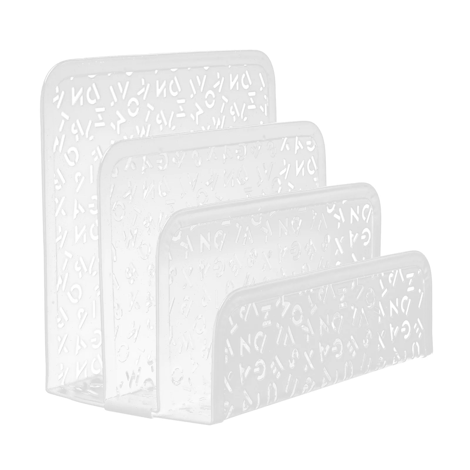 

1Pc Iron File Holder Modern Letter Organizer Desktop File Organizer for Office Home School Use