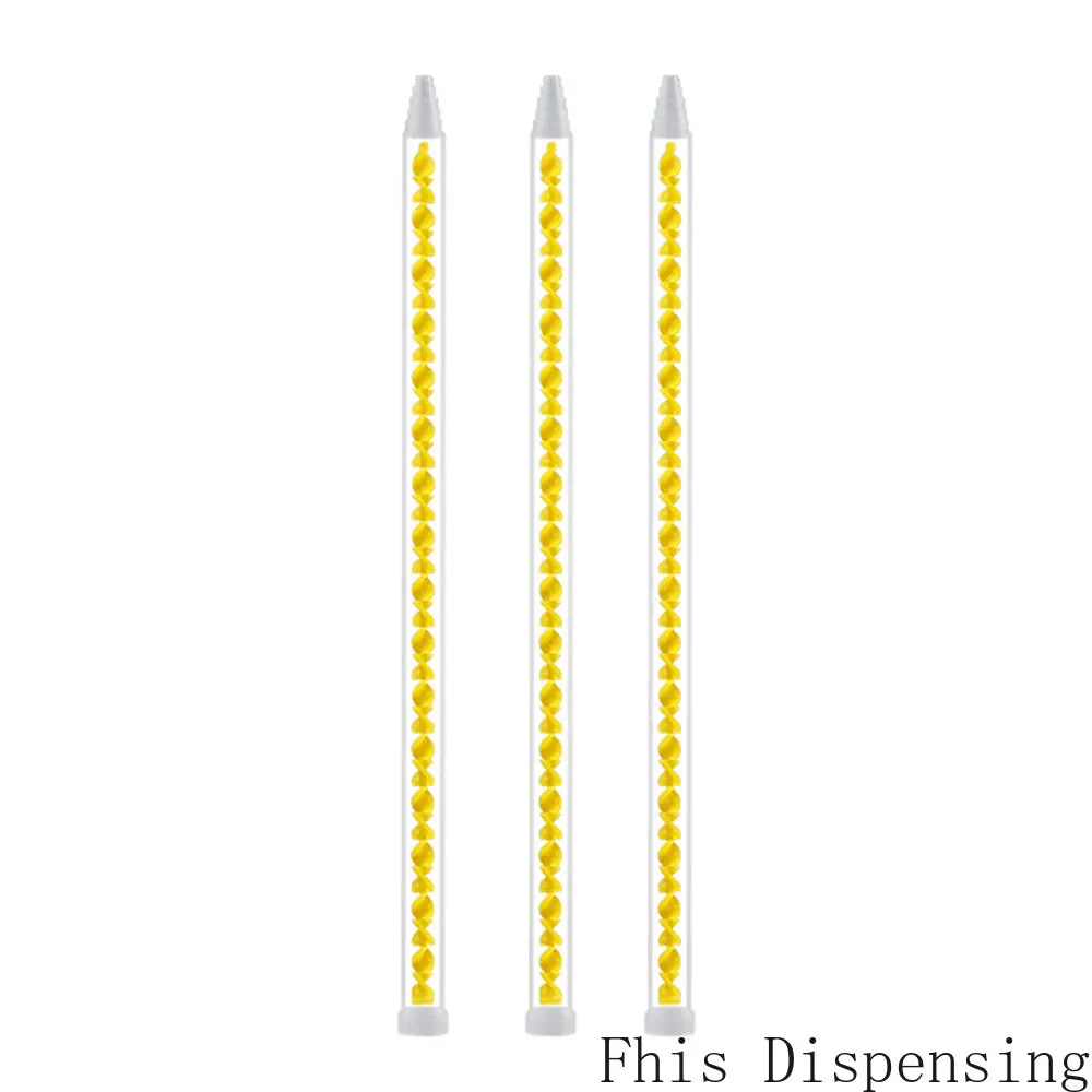 Resin Static Mixer MS13-32 Mixing Nozzles for Duo Pack Epoxies Core POM Material