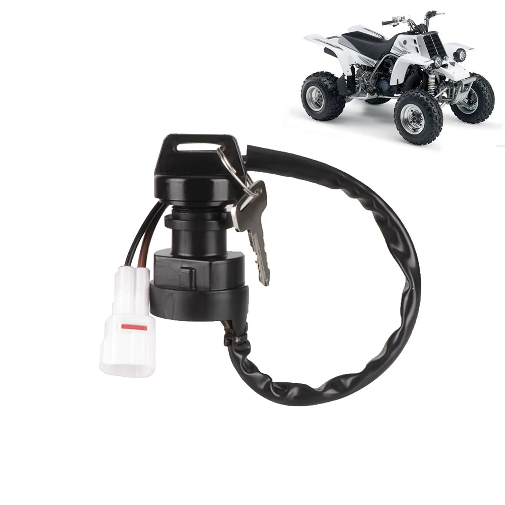 Stacyjka zapłonu pasująca do Yamaha YFM350 Raptor 50 80 Big Bear 350 Warrior Banshee 350 YFZ350 350 Grizzly YFM600 Kodiak YFM400