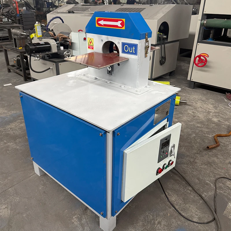 Semi-automatic Polishing Machine for Bent Metal Pipe Stainless Steel  Aluminum Tube Brushed Polishing