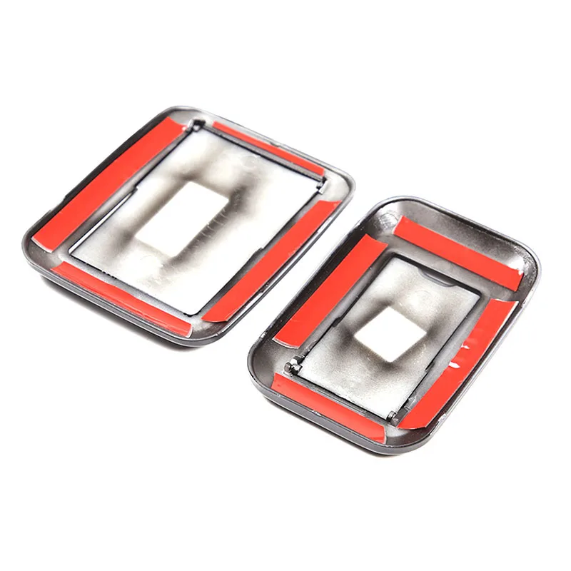 ABS ألياف الكربون سيارة المقعد الخلفي تعديل زر مكافحة خطأ غطاء اللمس اكسسوارات لاند روفر رينج روفر رواج L460 2023 #3