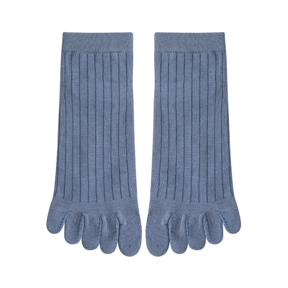 

1Pair New Cotton Five-toe Socks Split Toe Breathable Pilates Socks Sweat-absorbent Short Tube Yoga Socks