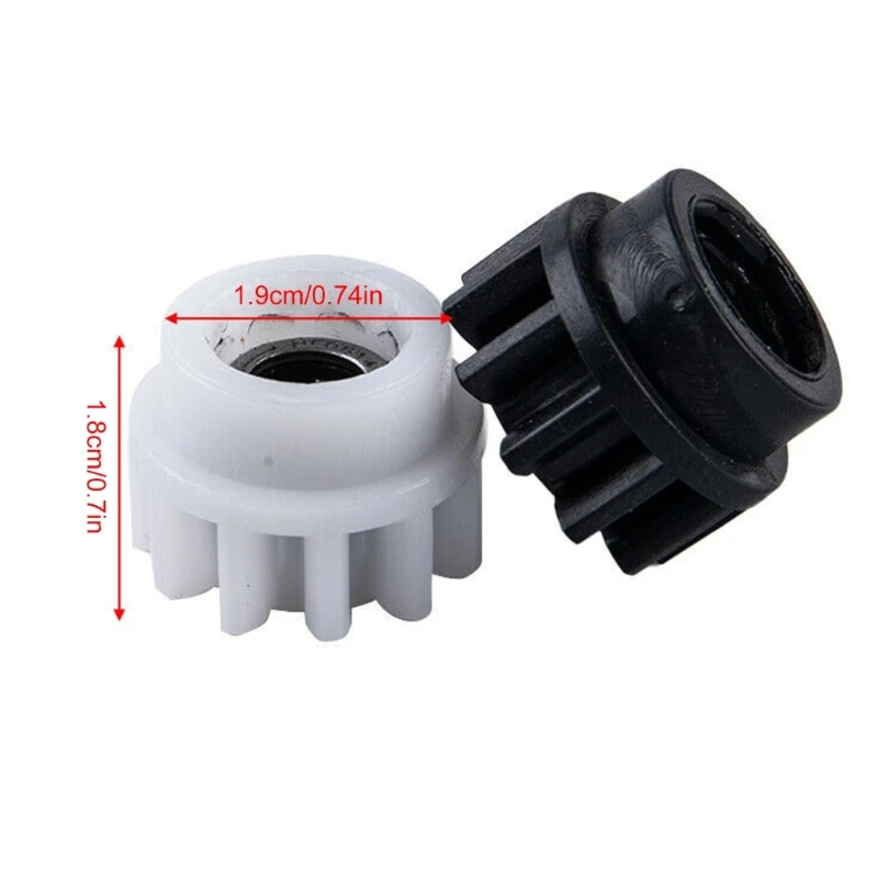 2 Gói Bánh Răng Nhựa Thay Thế Bánh Răng Lắp Đặt Dễ Dàng Cho Chổi Xoay Dropship