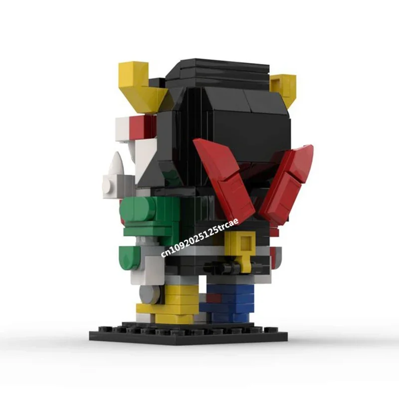 New Popular Animation Series Voltron Beast King Golion Character Square Head Figures Model Custom Puzzles Diy Creative toy Gifts