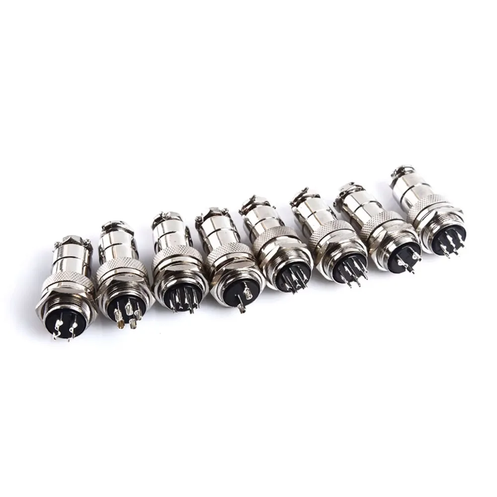 

4 PIN 20mm GX20-4 Screw Aviation Connector Plug The aviation plug Cable connector Regular plug and socket