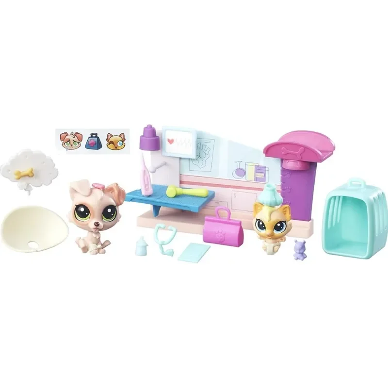 Hasbro-Boneca da Coleção de Animais de Olhos Grandes, Figura Móvel, Cabeça Simulada, Brincar de Crianças, Presentes Bonitos, Toy of Q Pet