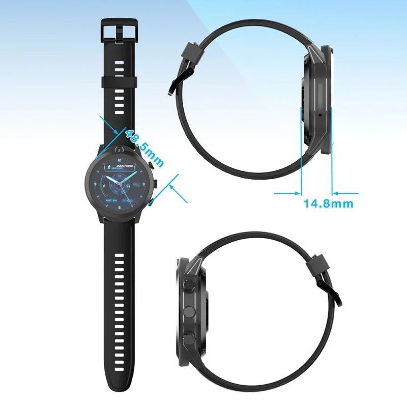 Factory directly sale Support Face Recognition Rogbid Brave 2 1.45 inchTFT Screen Android 9.0 4G Smart Watch with 700mAh Battery