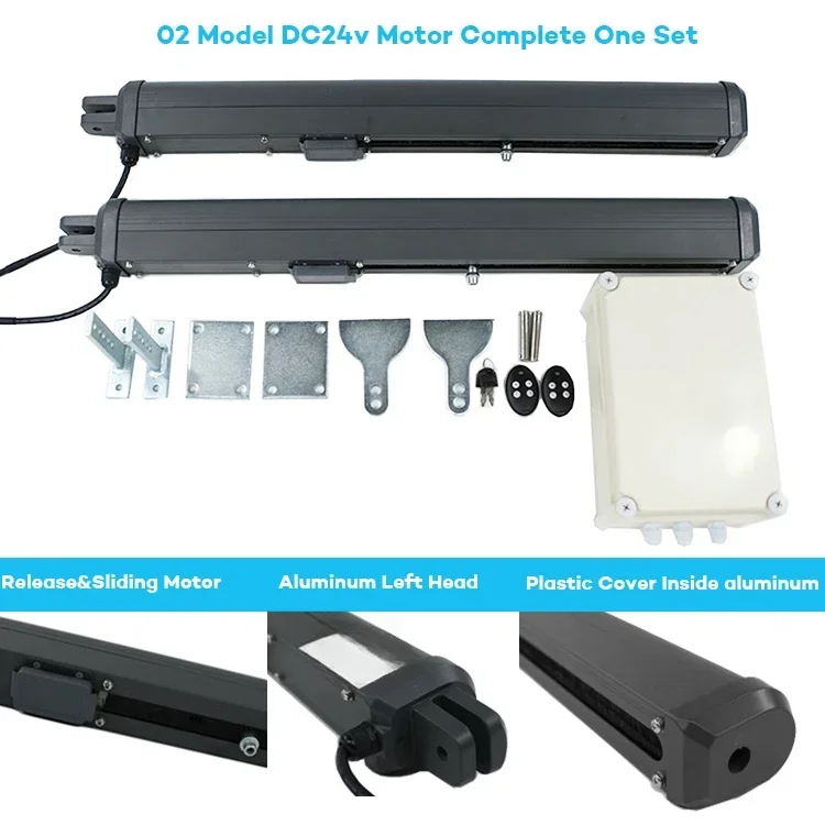 Hot selling Could use Solar Power Electric Motor Linear Arms Actuator Automatic Swing Gate Opener