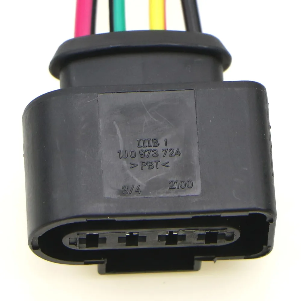 Conector en espiral de enchufe de bobinas de encendido de motor de coche para VW Passat B5 Seat 1J0 973 724 1J0973724 1J0-973-724