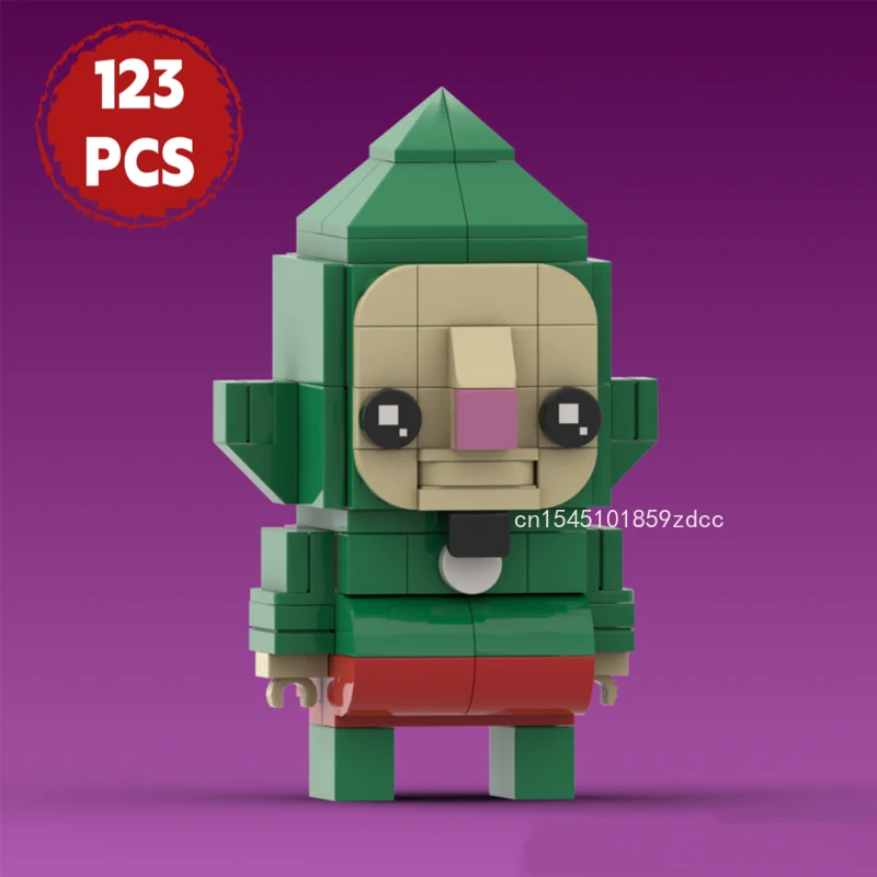 NEW MOC Zeldaed Brickheadz Sheik Tingled Moon Model Building Blocks Set Game Action Figures Assemble Bricks Toys Birthday Gifts