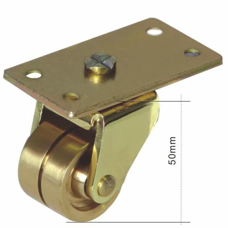 

High Quality Piano Spare Parts L4-Vertical Copper Casters L-17 Imitation Gold Plated, Chrome Casters (4pcs/pay) Piano Spare Par