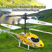 Light-Up 3.5CH RC Helicopter XK913 - Fall Resistant Remote Control Plane - Kids Flying Toy Boys Gifts