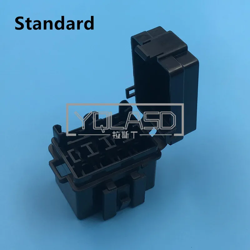 

1 Set 4 Way AC Assembly Black Standard Auto Circuit Controller Box Medium Relay Fuse Box Assembly Car Insurance Fuse Holder