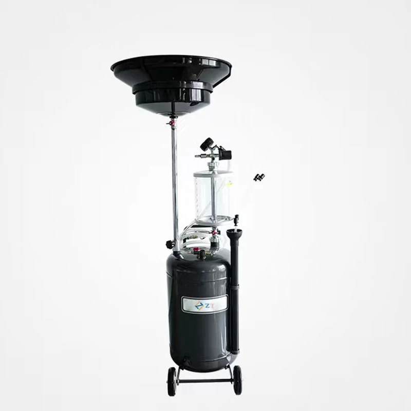

Hot Sale 80L Waste Oil Suction Machine Pneumatic Telescoping Oil Lift Drain Portable Used Oil Change Tools