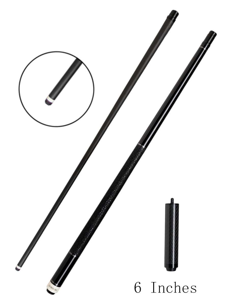 CUEDESG カーボンファイバービリヤードキュー、10.5mm/11.8mm/12.5mm