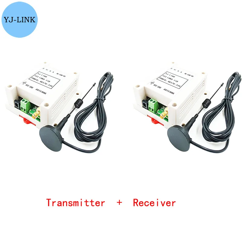 1CH 433MHz Lora Remote I/O Controller Wireless Transmission Point-to-Point Relay Switch Module