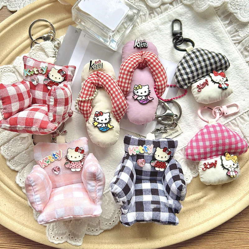 

Новая модная сумка Hellokitty, ретро кукла, кулон, аксессуары, мультяшный Sanrio Kitty, плюшевая кукла, брелок для девочек, рождественские подарки