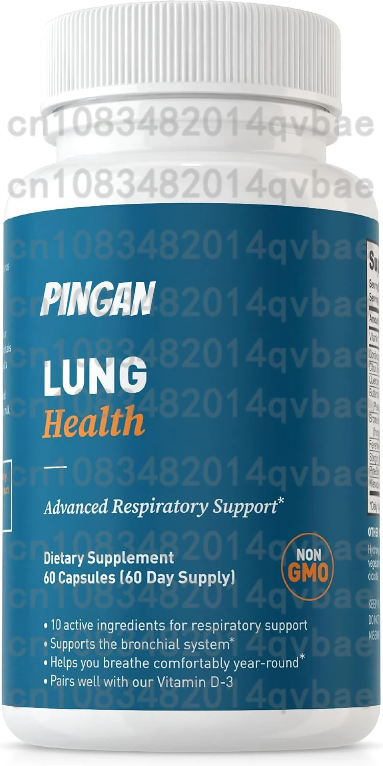 

Капсулы для здоровья и очищения легких — поддерживает бронхиал и дыхательное здоровье, снимает дыхание, поддерживают иммунитет 60 капсул