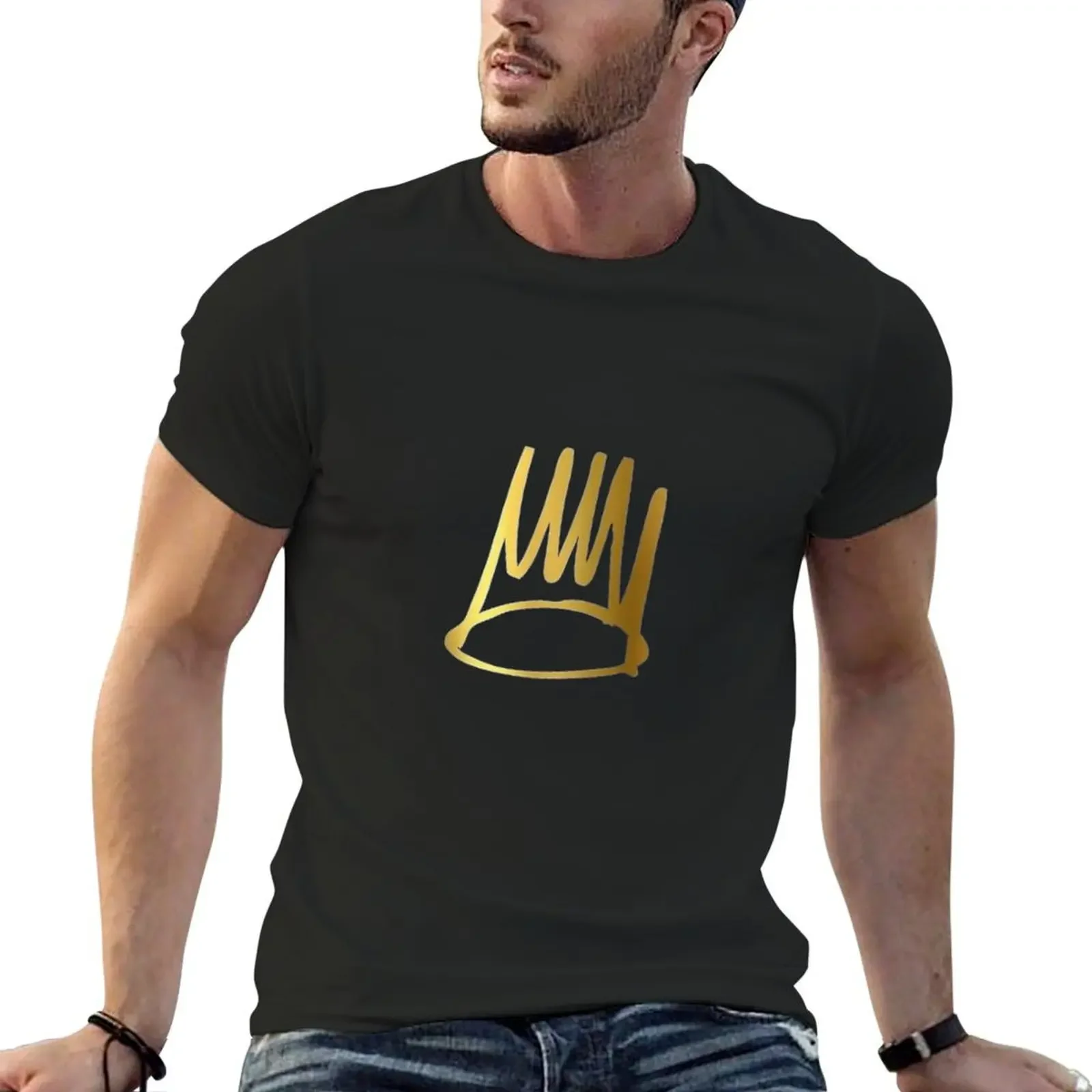 

J. Cole - Born Sinner Crown T-Shirt vintage graphic tee anime stuff gifts for boyfriend mens clothing