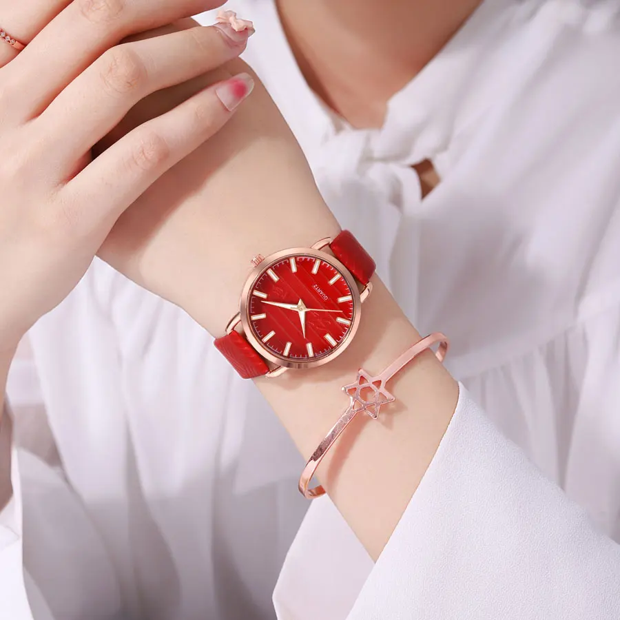 SZTME-ساعة كوارتز نسائية ثلاثية الأبعاد ، مقياس بسيط ، ساعة حزام ، علامة تجارية ، تخفيضات كبيرة ، جديدة ،