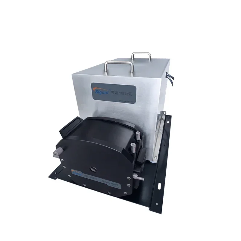 

IP55 protection grade stainless steel housing 1.5-40L peristaltic pump