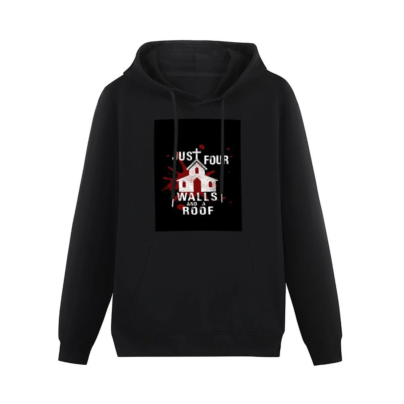 Walking Dead Four Walls and a Roof Pullover Hoodie men clothes men's hoodie sweatshirt