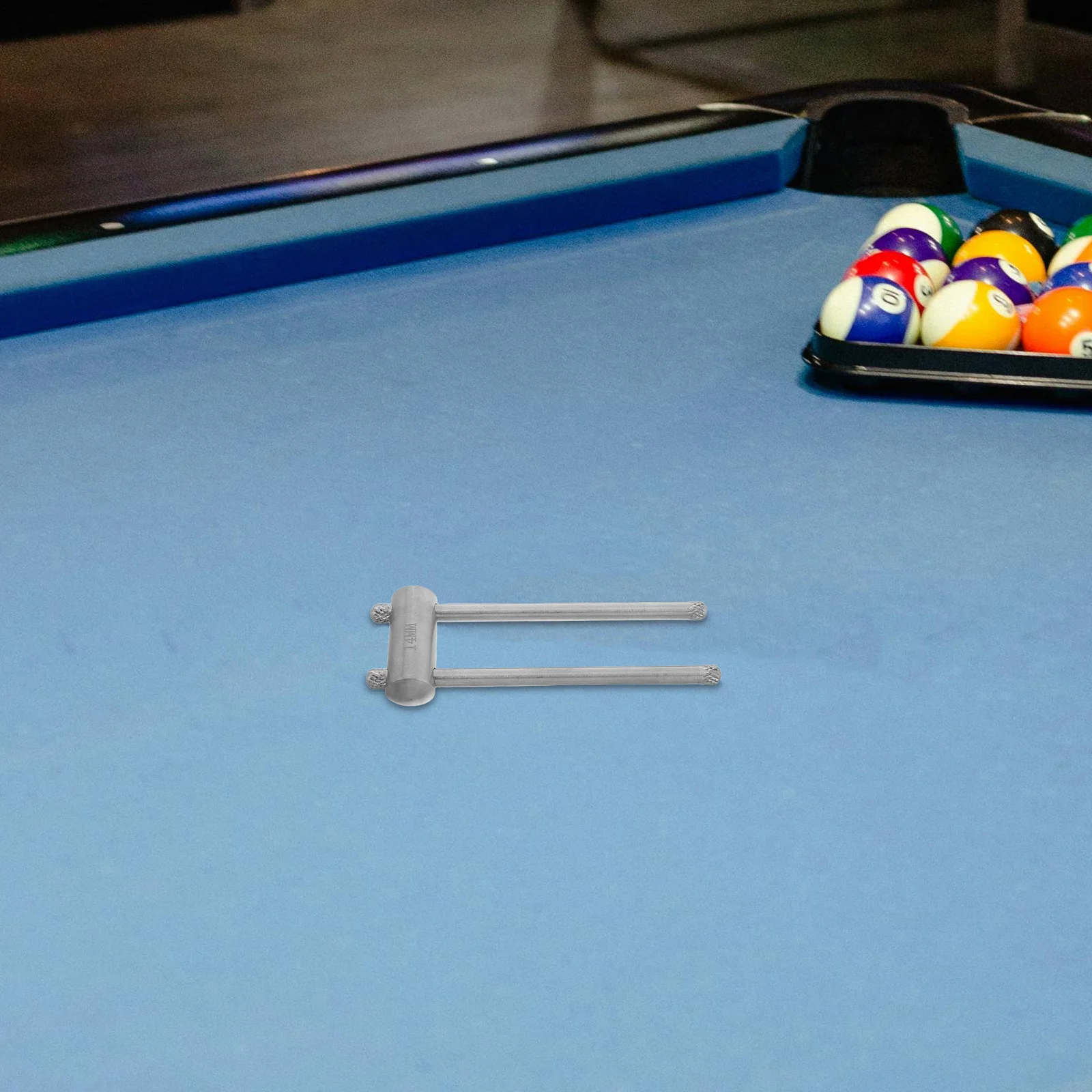 Billiard Cue Tip Press Tool Stainless Steel 14Mm Sturdy Pool Cue Repair Kit Snooker Pool Stick Accessories Tap Handle Tool