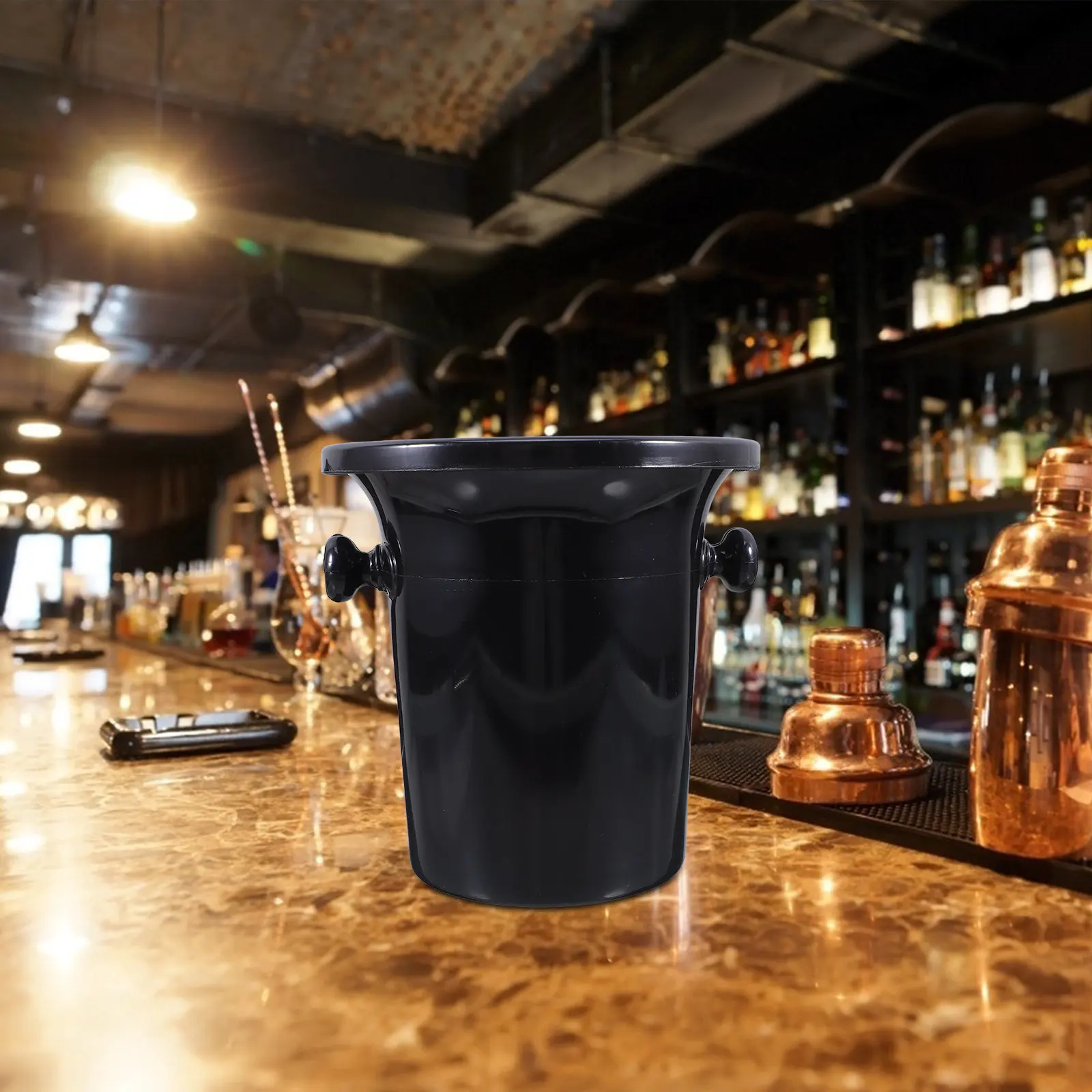 

4Pcs Wine Dump Buckets Creative Double Ears Western Style Spittoons Ideal for Wine Tasting Parties Bars Ice Buckets Accessories