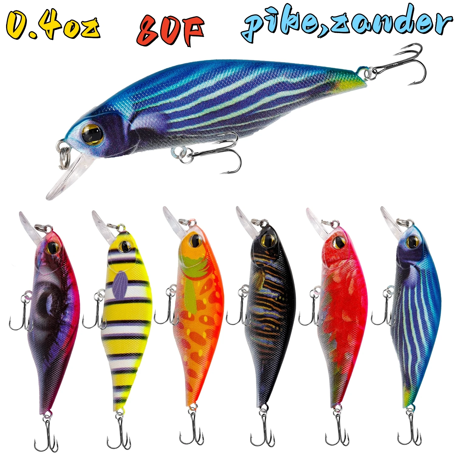 80F Fishing lures 9cm 11G Floating Minnow bait Wobblers Plastic Bass Hard Bait Trout Artificial bait carp Fishing bait