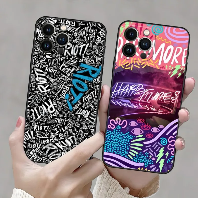 COOL Paramore Phone Case For Iphone 13ProMax 15 11 13 14 Pro Xs Max Mini Xr X 7 8 6 6s Plus Shell Coque