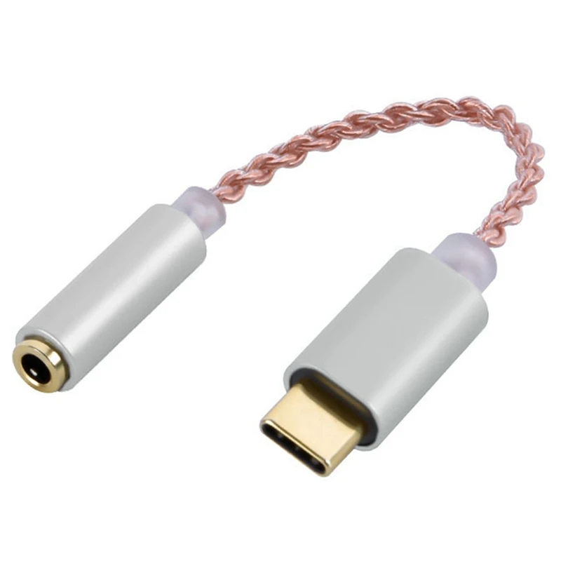 【スーパーディール】HIFI DAC イヤホンアンプ USB タイプ C から 3.5 ミリメートルヘッドフォンオーディオアダプタ 32 ビット 384 Khz デジタルデコーダ AUX コンバータ