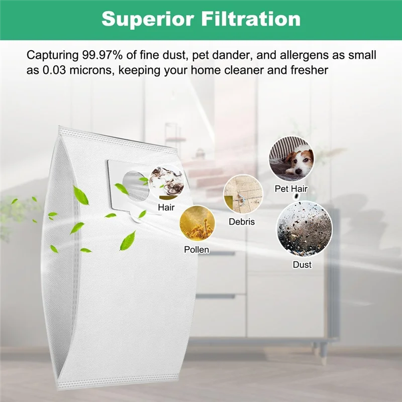 A66T-53292 Sacchetti per aspirapolvere tipo Q/C per sacchetti per aspirapolvere Kenmore per sacchetti di ricambio per aspirapolvere Kenmore