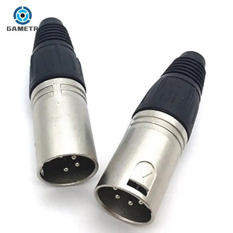 1pc Male & Female 3-Pin 4-Pin 5-Pin XLR Mikrofon Audio Kabel Stecker Anschlüsse kabel Terminals