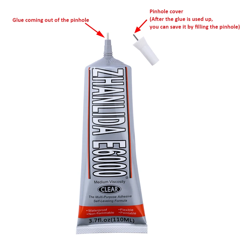 10/15/110ml Glue Rhinestone Clothing Fabric Special Glue Adhesive Glass Glue Repair Point Diamond Jewelry DIY Glue