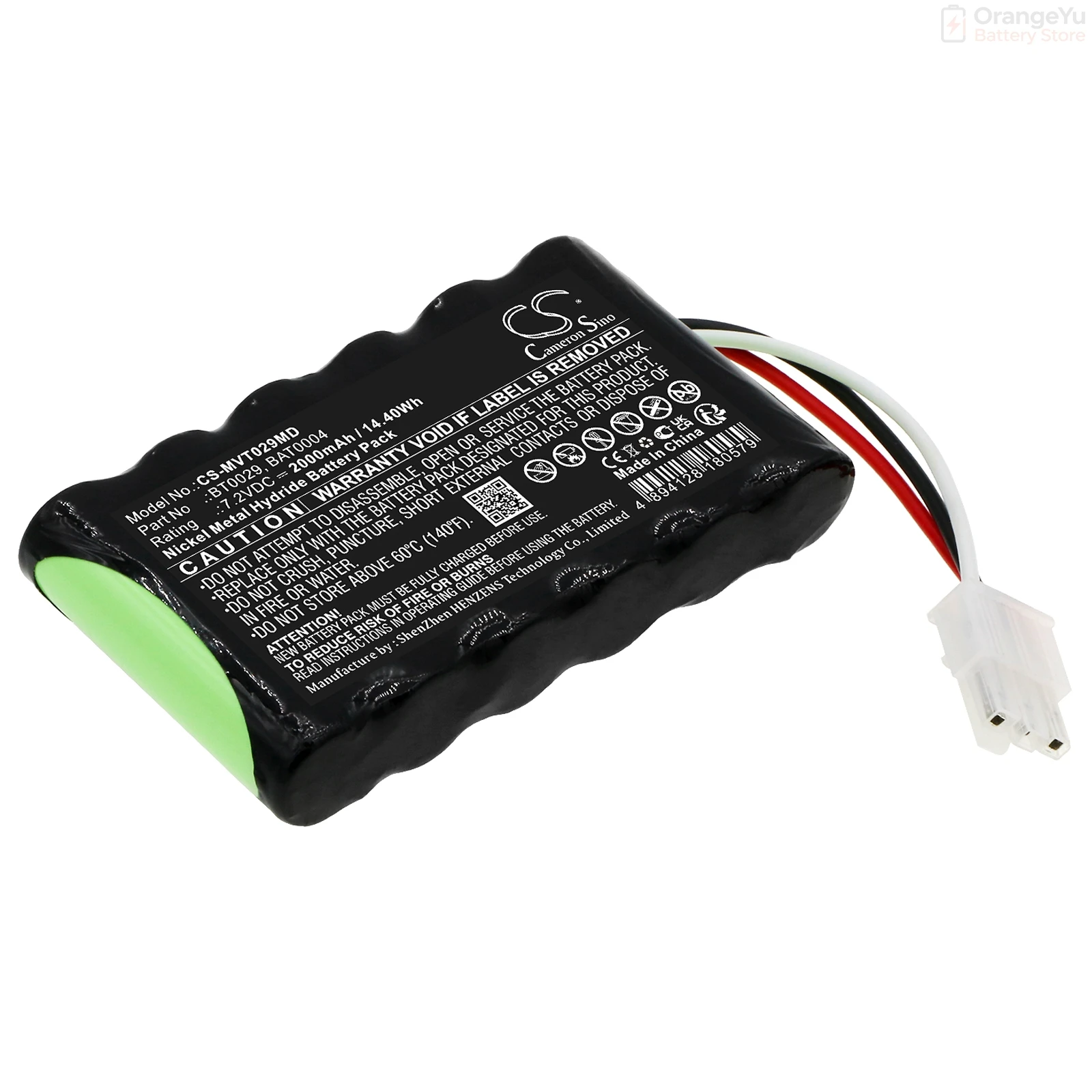 Replacement 7.2V 2000mAh Medical Battery for IMEX Viasys APM/APM2 Summit Doppler Nicolet Vascular Versalab Vascular Doppler