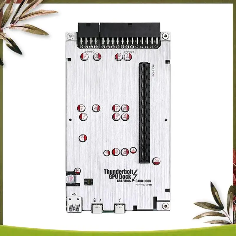 New-TH3P4G3 85W PD Charging For Thunderbolt GPU Dock For Laptop Notebook To External Graphic Card 40Gbps For  Windows Dur
