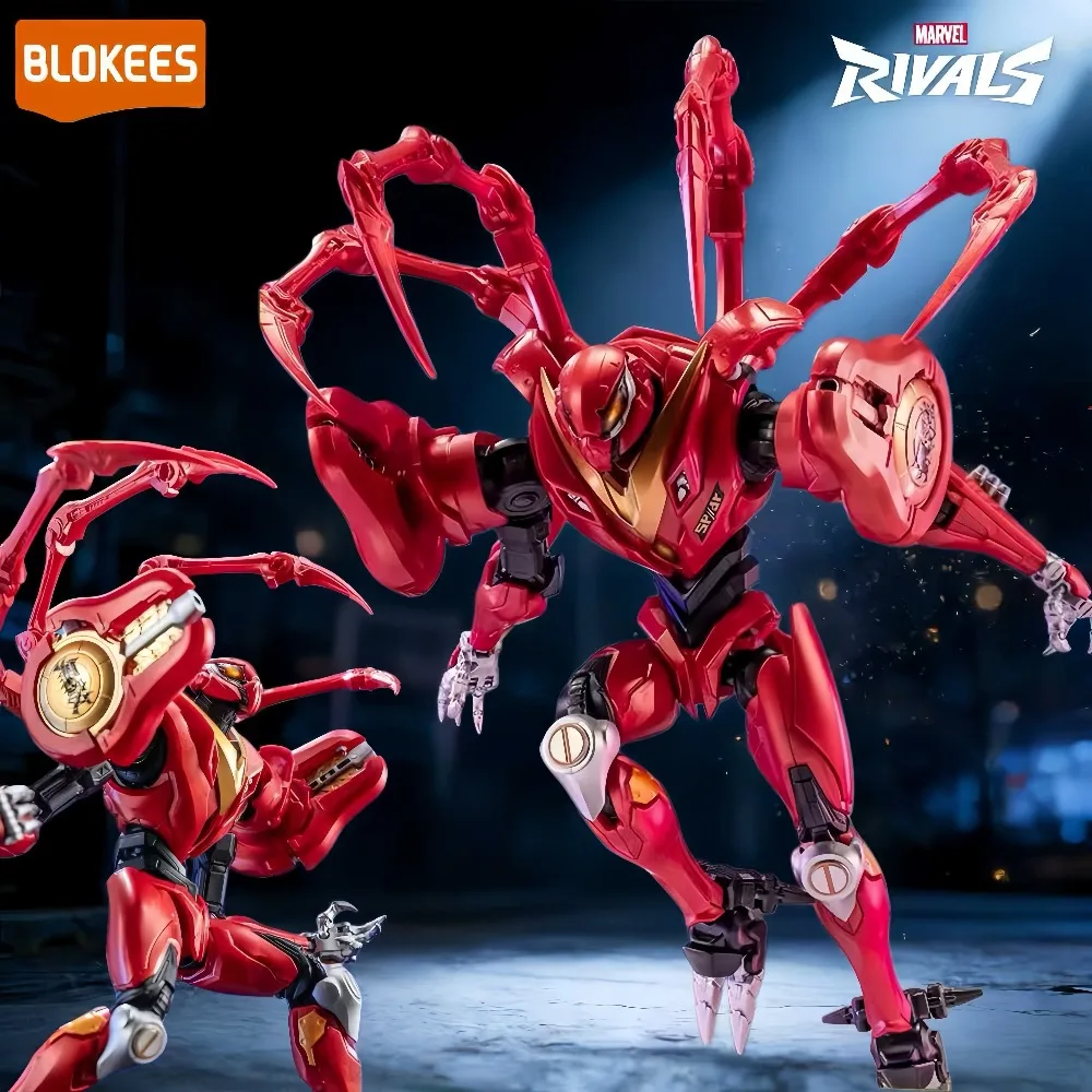 blokees-spider-man-venom-peni-parker-marvel-champion-class-version-action-figure-joint-movable-assembled-movie-model-toys-gift