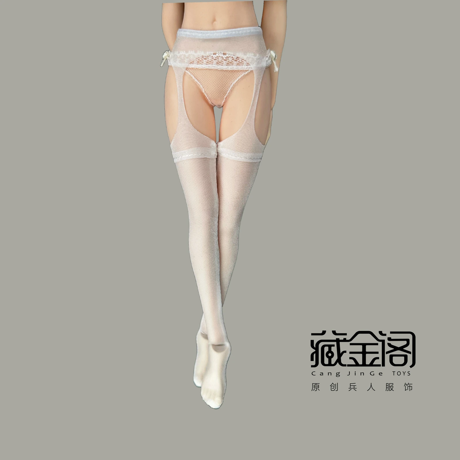 ชุดจั๊มสูทแบบบางสำหรับทหารหญิง ขนาด 1/6 พร้อมถุงเท้า รุ่น 12 นิ้ว TBL