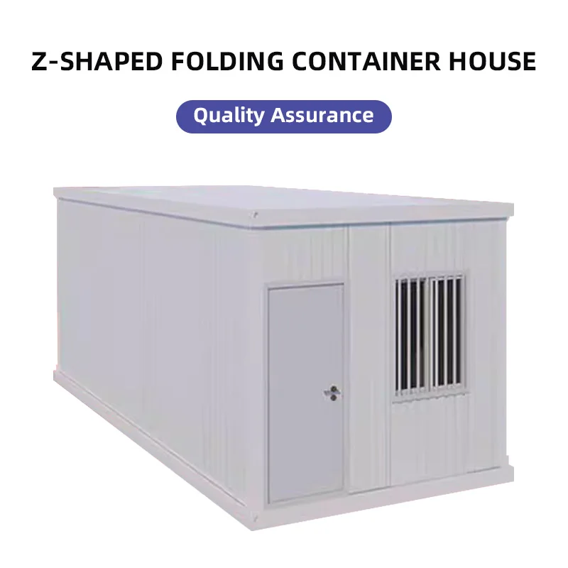 custom.Quick Installation 20Ft Z-Folding Expandable Container Prefab Temporary Steel Dormitory Outdoor Use Tiny House