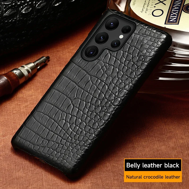 

Роскошный чехол из натуральной искусственной кожи для Samsung Galaxy S25 S24 S22 S21 S23 Ultra Plus S25Ultra S24Ultra A55 5G Phone Cover