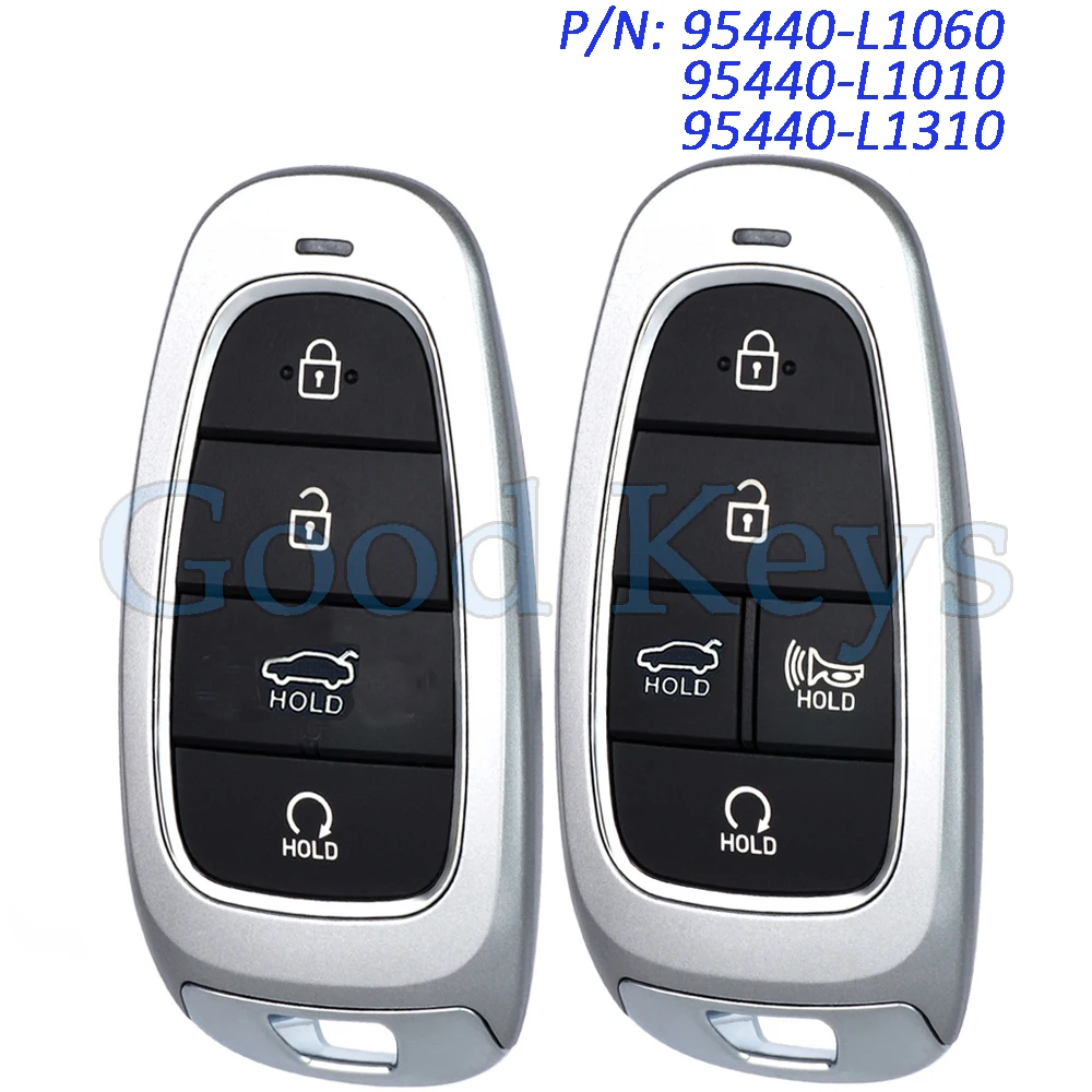 KEYECU 95440-L1060 95440-L1010 95440-L1310 Smart Remote Key Fob For Hyundai Sonata 2020 2021 2022 2023 TQ8-FOB-4F27 FOB-4F260