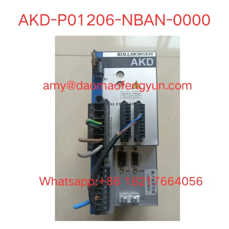 

Second hand AKD-P01206-NBAN-0000 Servo Drive tested ok