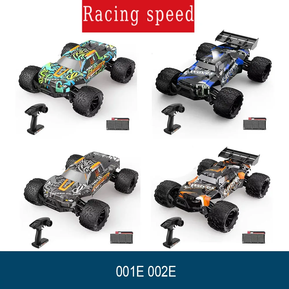 

001E 002E 4WD RC Car 1:14 Высокоскоростной 60 км/ч Внедорожный вездеход RTR Водонепроницаемый бесщеточный двигатель Электрический автомобиль с дистанционным управлением