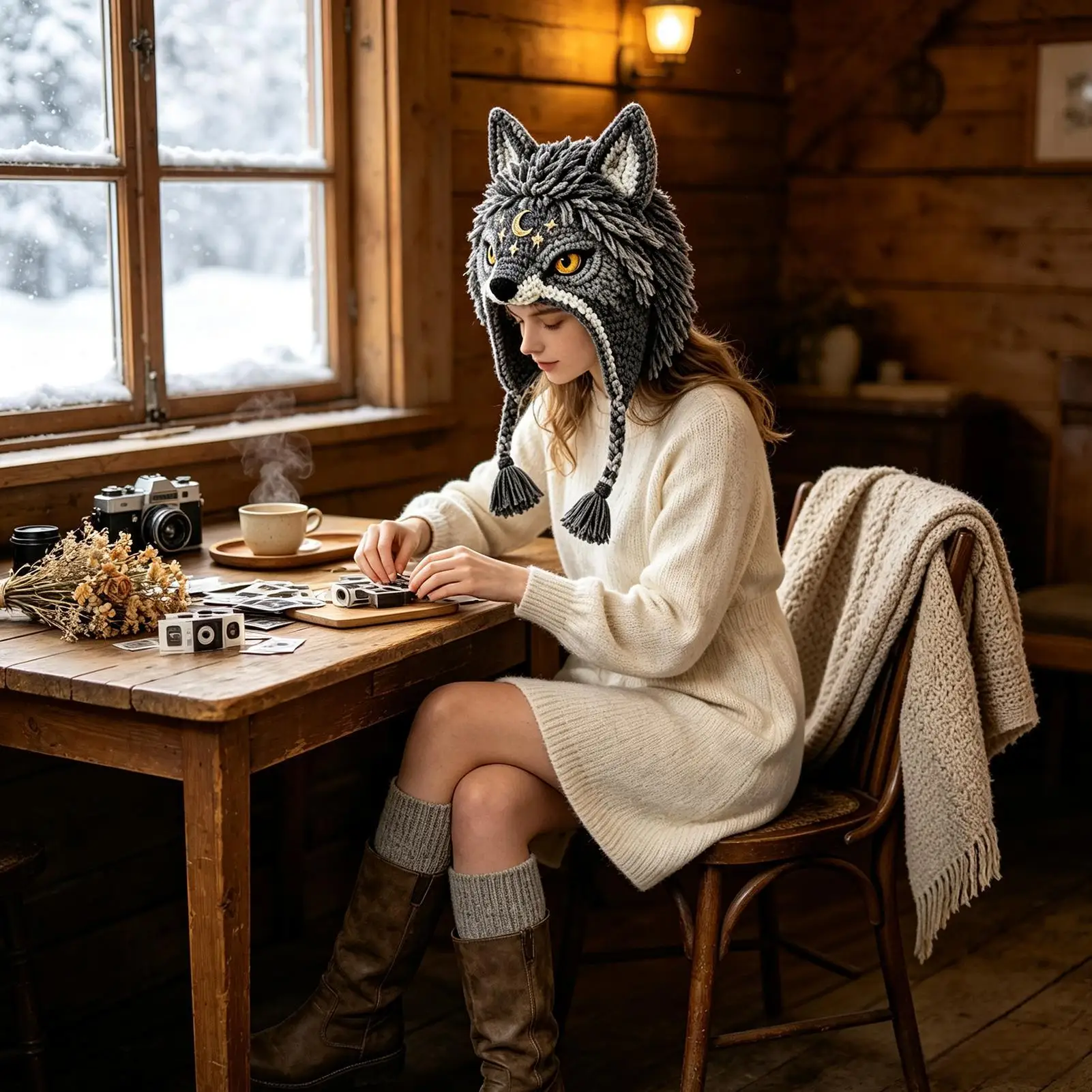 Crochet Bucket Hat Kit Weaving Adorable Animal Headgear With Step-by-step Guide Crochet Hat DIY Supplies For Adults Teens