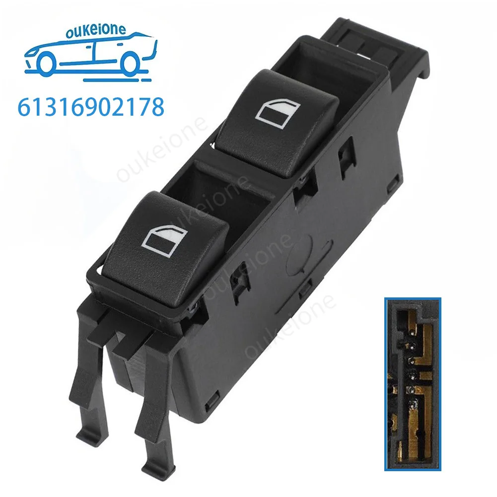

For BMW 323Ci 325Ci 328Ci 330Ci 3 Series 1998-2006 Front Right Electric Power Window Switch Lifter Control Button 61316902178